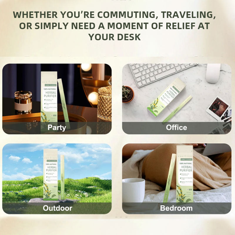 Mullein Relaxation Stick – Soothes Lungs, Detoxifies, Freshens